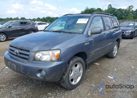2005 Toyota Highlander Limited V6 from USA, damaged, VIN JTEEP21A850111175